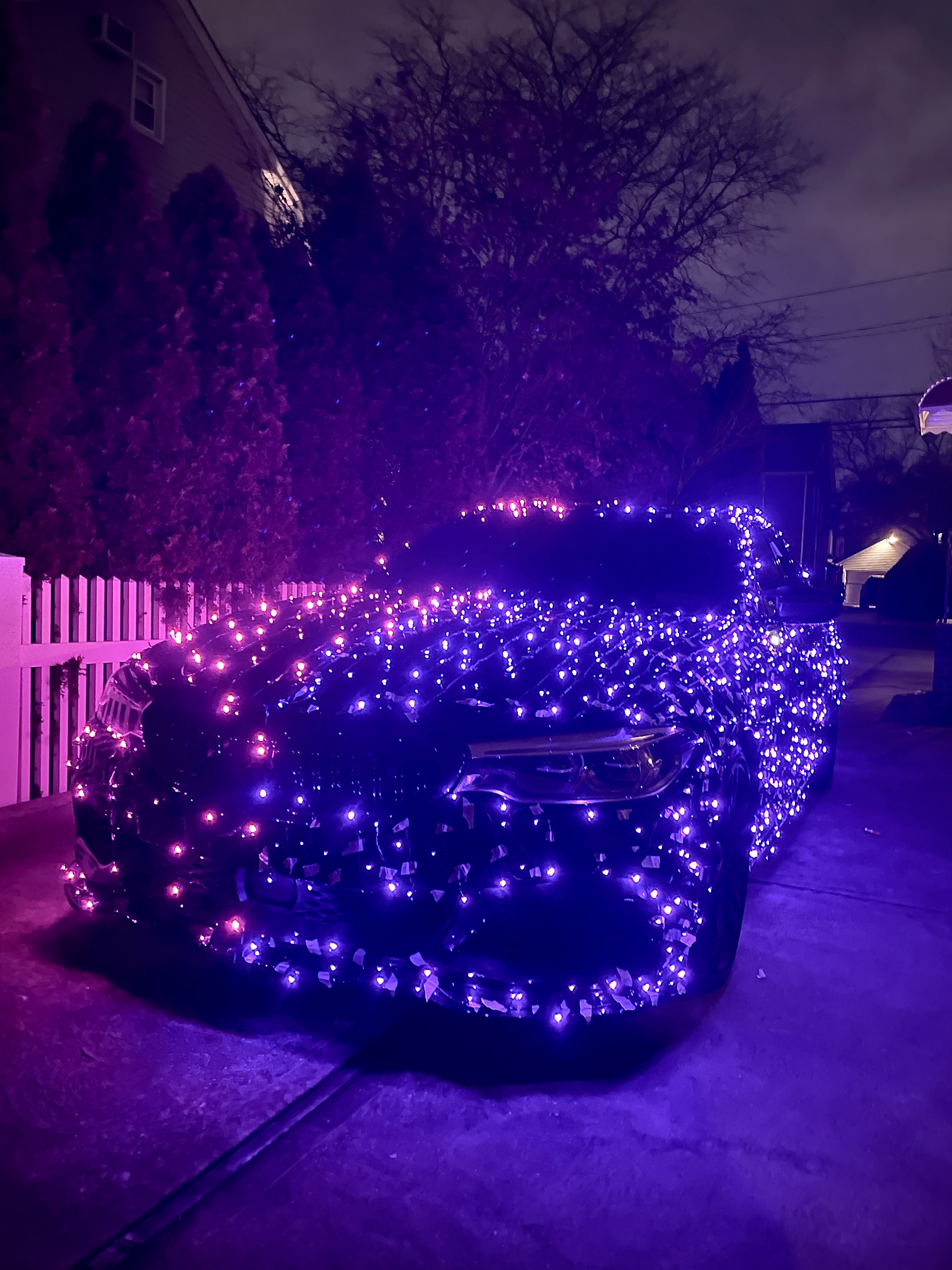 BMW custom lighting detail Queens