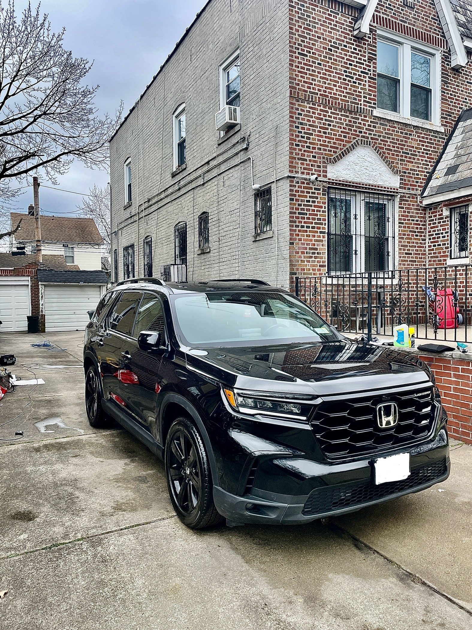 Clean 2026 Honda Pilot after mobile detail