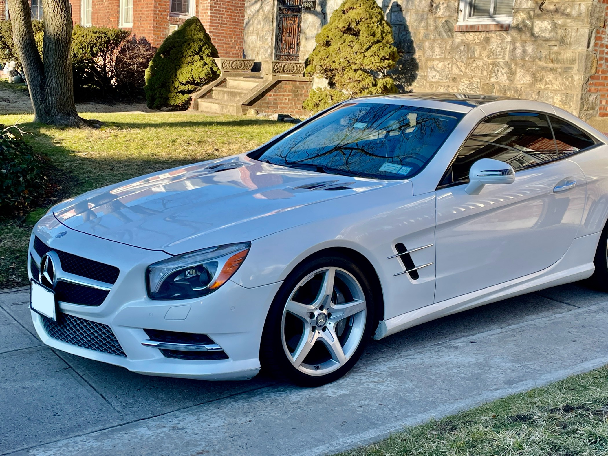 Mercedes SL550 mobile detailing Queens